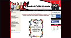 Desktop Screenshot of marshallschools.org